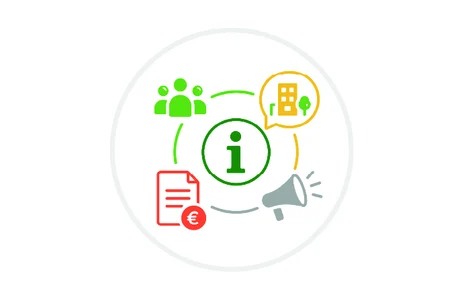 Icon Projektinformation